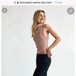 Free People warmer days tank.
